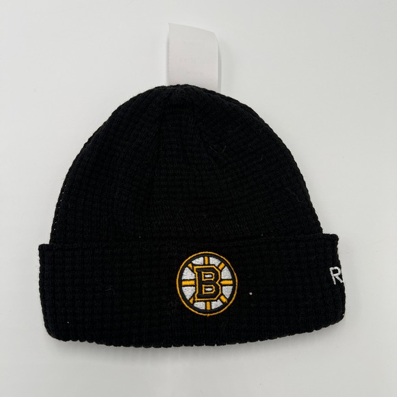 Reebok Other - Reebok Boston Bruins Face Off Collection Beanie Hat Black NHL Hockey